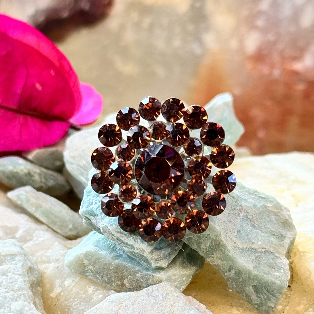 A Vintage Brown Brooch